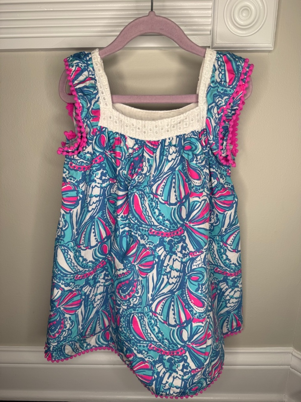Lilly Pulitzer for Target - Blue and Pink Paisley Dress - Girls 3T
